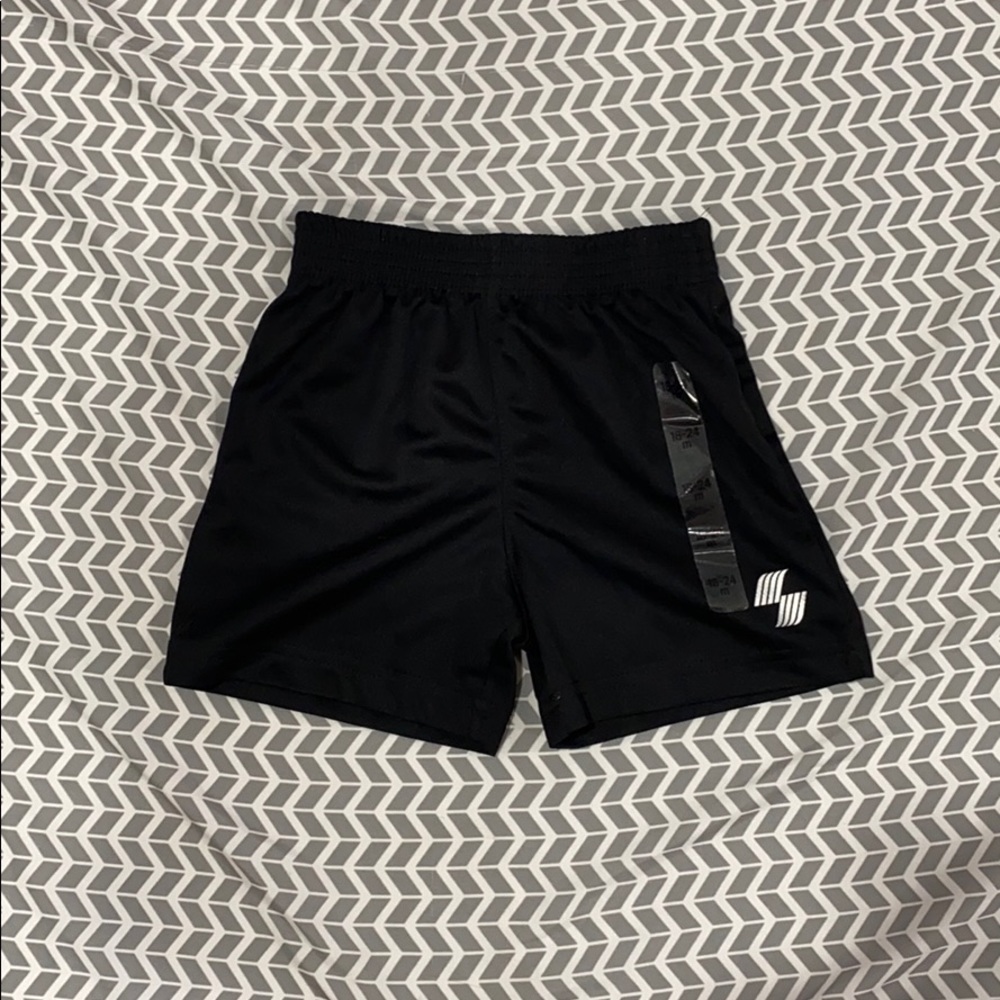 NWB Black Boys Athletic Shorts